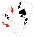 Four Aces Poker Hand