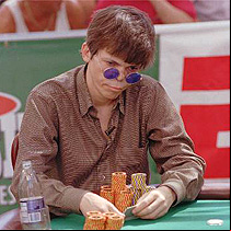 Stu Ungar in the 1997 final